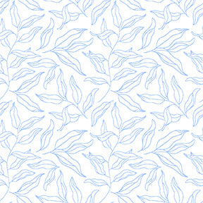 Ditsy Blenders Quilt Fabric - Leaf Lines in Sky Blue - 16624843