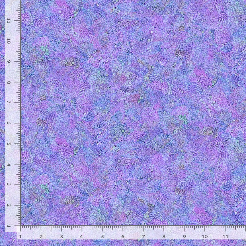 Dragonfly Mist Quilt Fabric - Bubble Texture in Lavender Purple - DOT-CD3212 LAVENDER