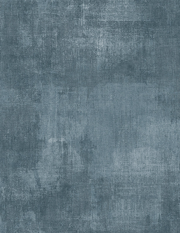 Dry Brush Quilt Fabric - Medium Denim Blue/Gray - 1077 89205 444