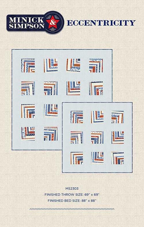 Eccentricity Quilt Pattern from Minick & Simpson - MS 2303