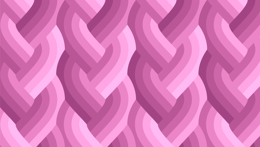 Echo Quilt Fabric - Braid in Purple - 42380 35