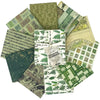 Eclectic Elements Palette, Green Fat Quarter Bundle