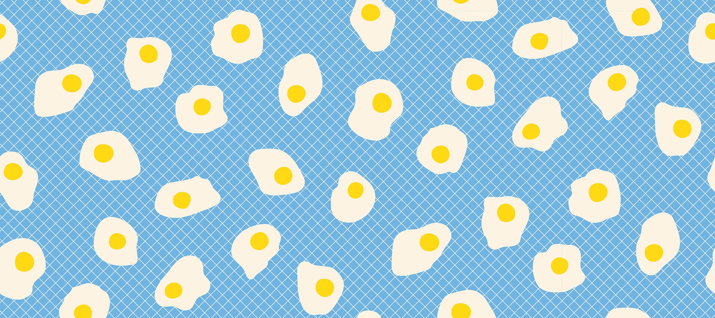Egg and Friends Quilt Fabric by Ruby Star Society - Fried Eggs in Altitude Blue - RS3090 15