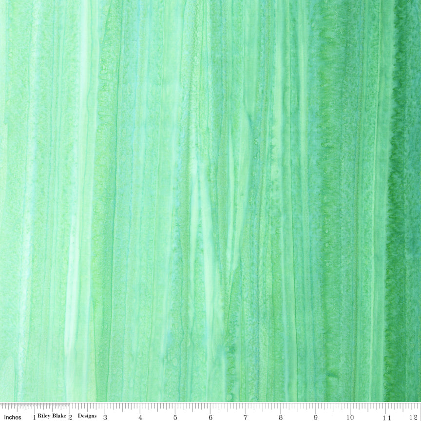 Elementals Color Play Fade Expressions Batiks Quilt Fabric - Limewash Green - BT21200-722