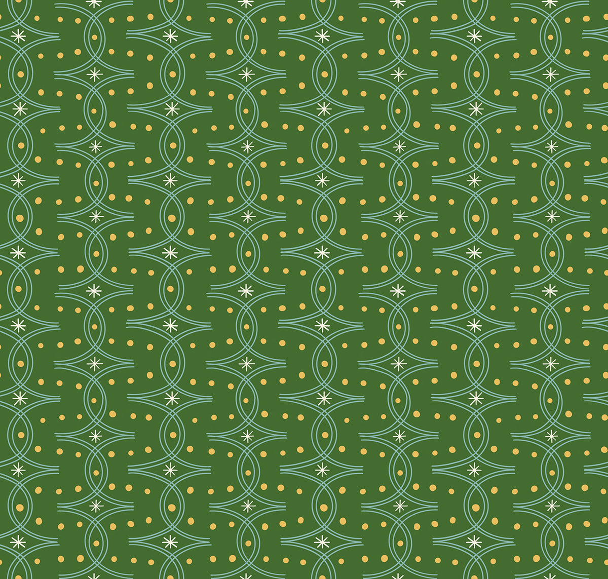 Endpaper Quilt Fabric by Ruby Star Society - Geometric in Sarah Green - RS6045 12