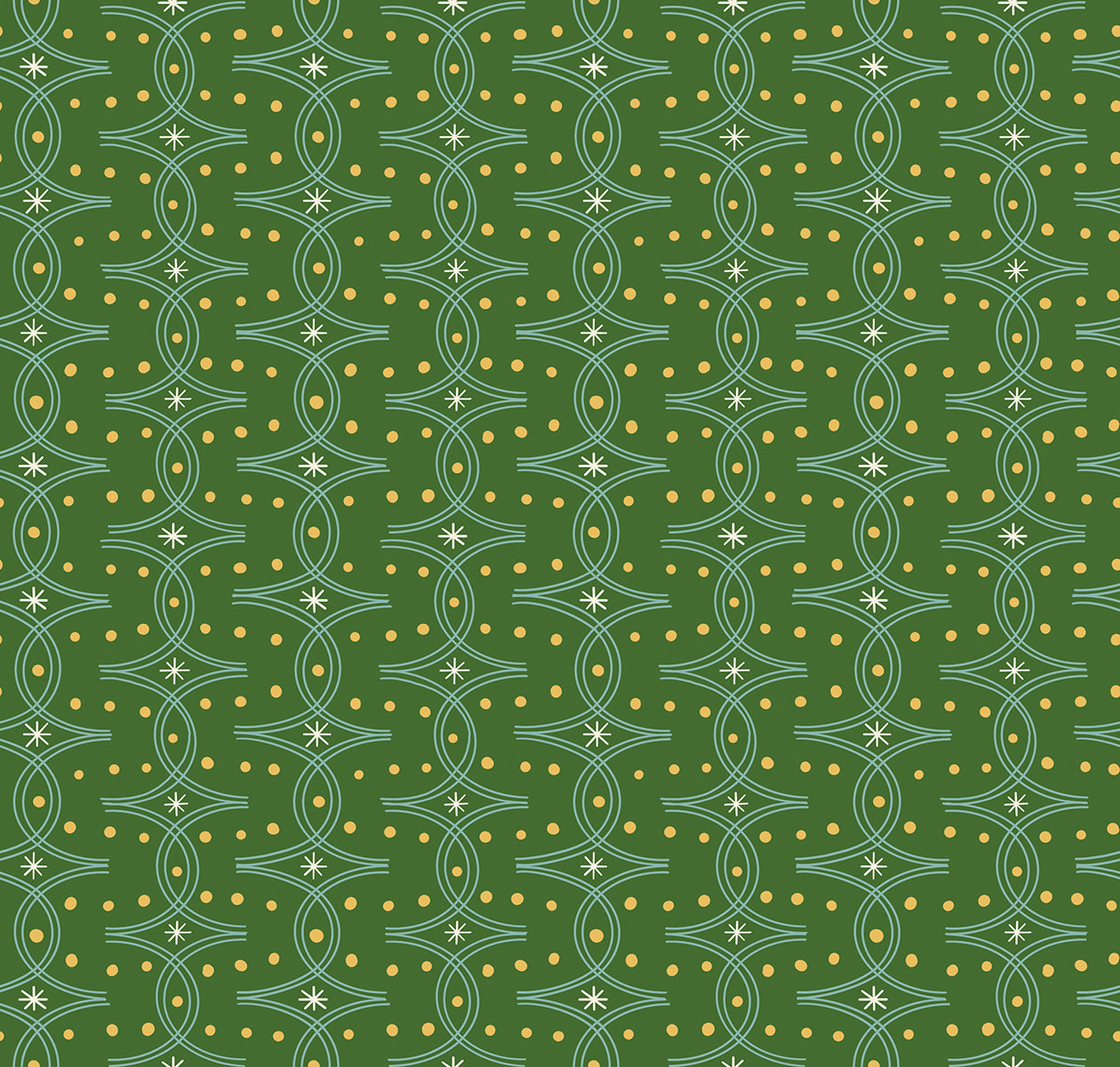 Endpaper Quilt Fabric by Ruby Star Society - Geometric in Sarah Green - RS6045 12