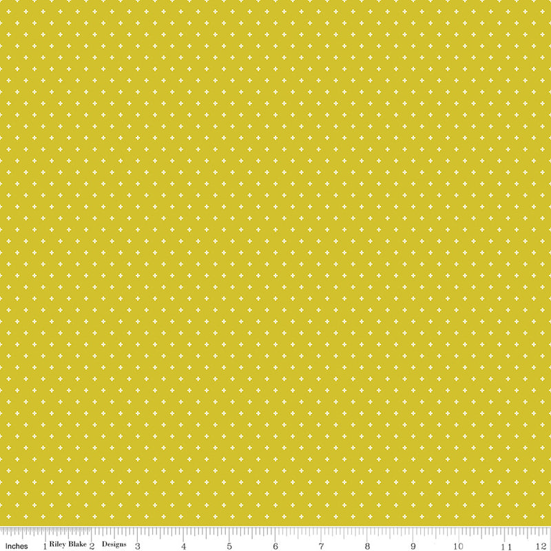 Essence Quilt Fabric - Foils in Citron Green - C16460-CITRON