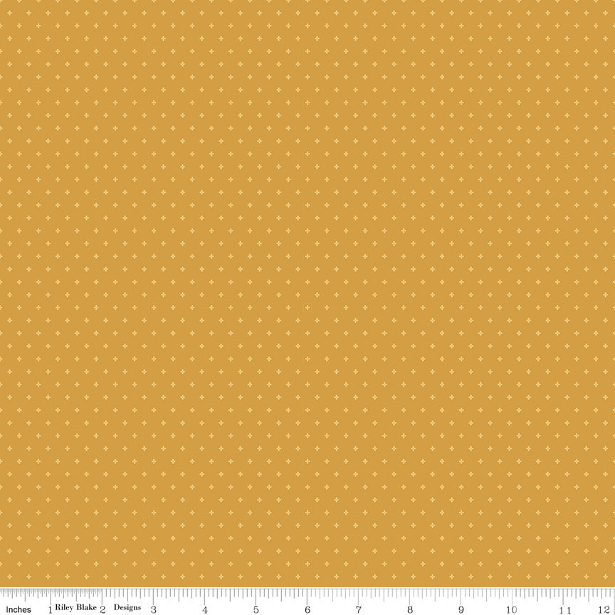 Essence Quilt Fabric - Foils in Golden - C16460-GOLDEN