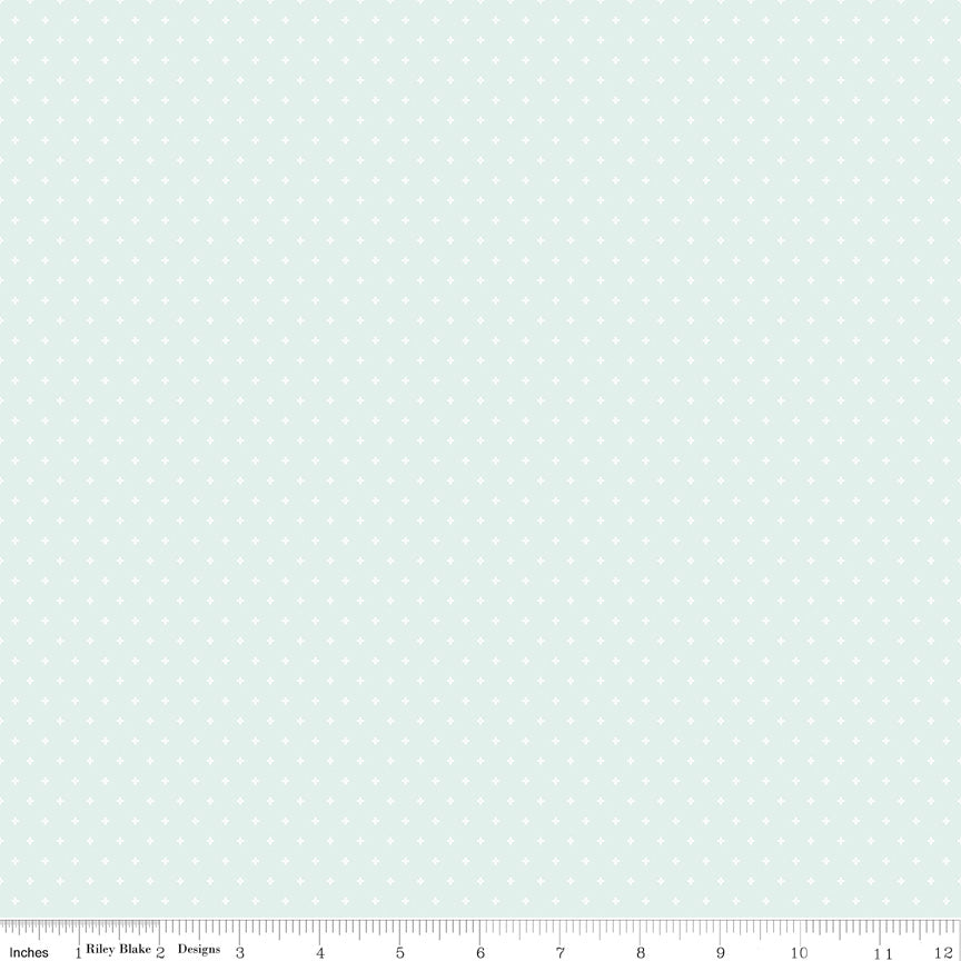 Essence Quilt Fabric - Foils in Iceberg Aqua - C16460-ICEBERG