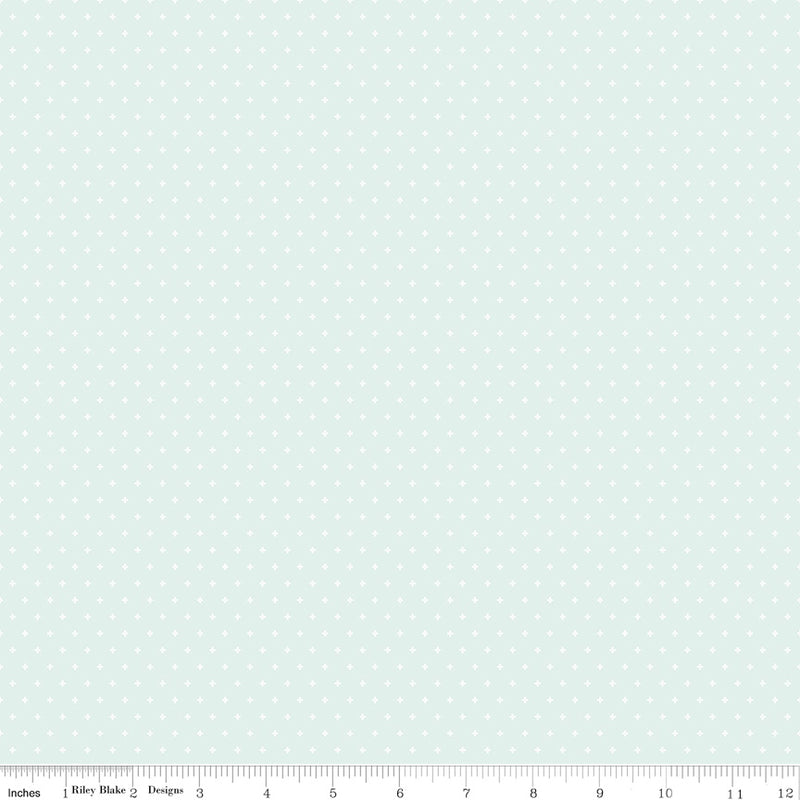 Essence Quilt Fabric - Foils in Iceberg Aqua - C16460-ICEBERG