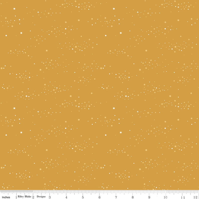 Essence Quilt Fabric - Starlight in Golden - C16463-GOLDEN
