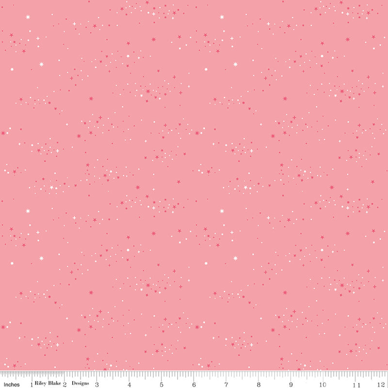 Essence Quilt Fabric - Starlight in Pink - C16463-PINK