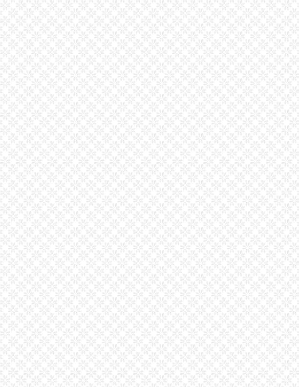 Essentials White on White Quilt Fabric - Daisy Eights in White - 1817 39089 100