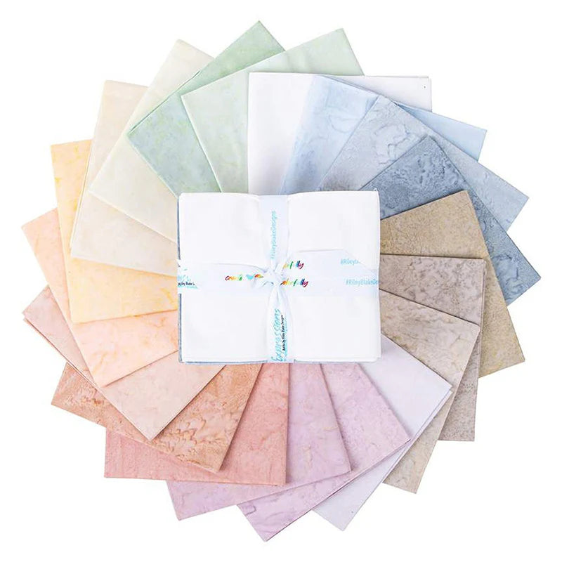 Expressions Hand-Dyes Batik Fat Quarter Bundle - FQ-21010-19