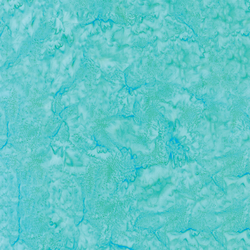 Expressions Hand-Dyes Batik Quilt Fabric - Aquamarine - BT21000-274