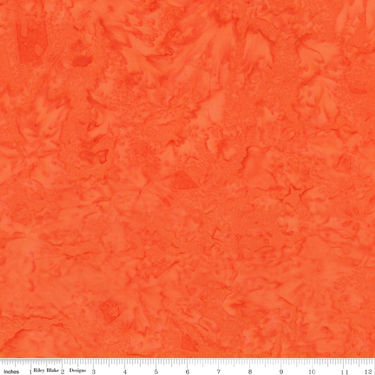 Expressions Hand-Dyes Batik Quilt Fabric - Citrus (Orange) - BT21000-633