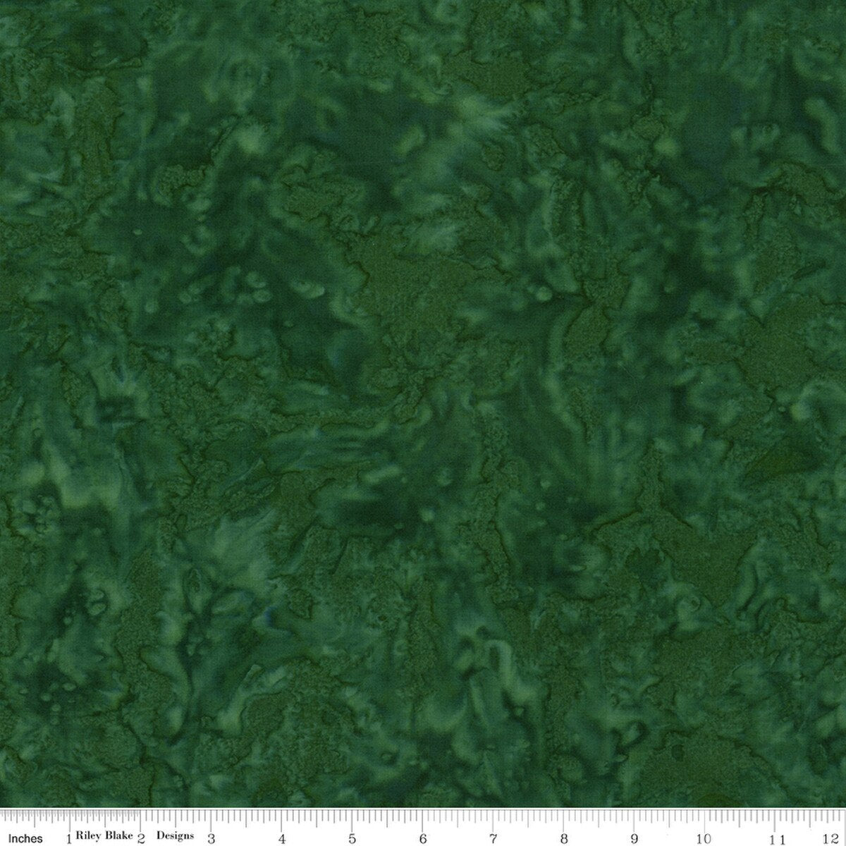 Expressions Hand-Dyes Batik Quilt Fabric - Emerald Envy (Green) - BT21000-715