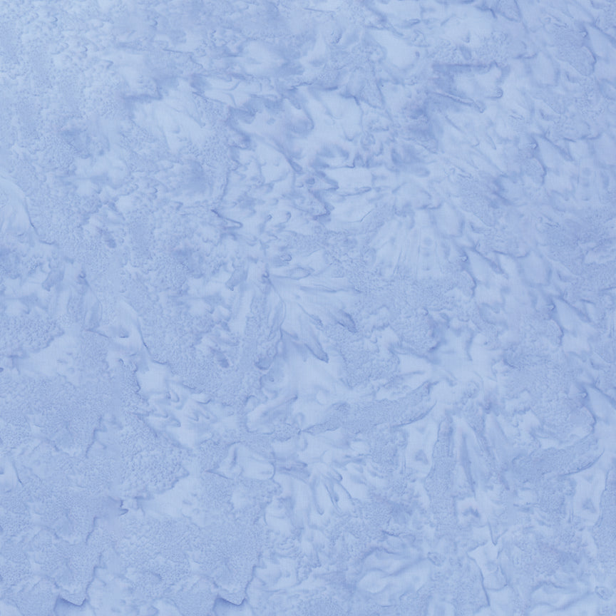 Expressions Hand-Dyes Batik Quilt Fabric - Light Cornflower (Blue) - BT21000-292