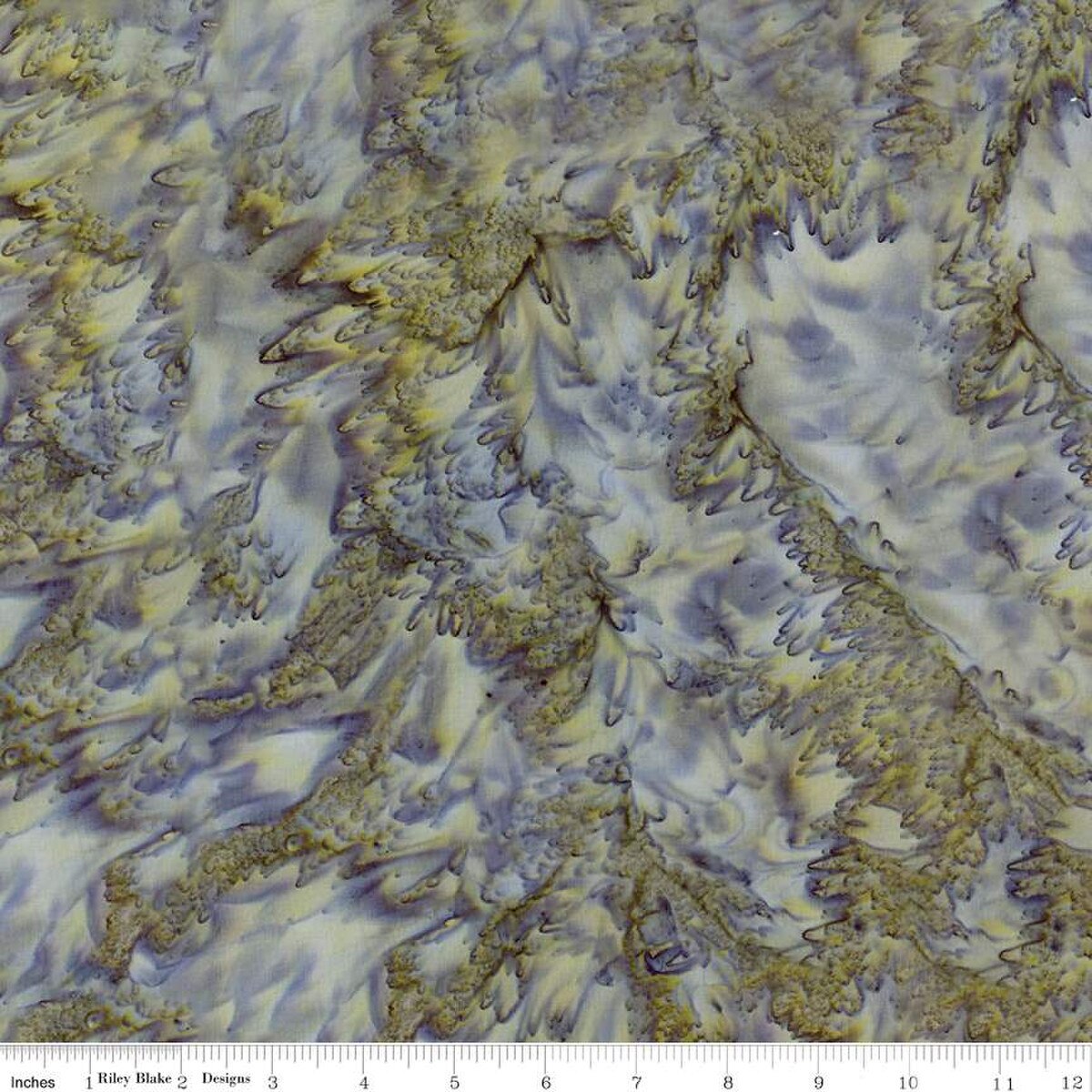 Expressions Hand-Dyes Batik Quilt Fabric - Medium Green Blue - BT21000-156