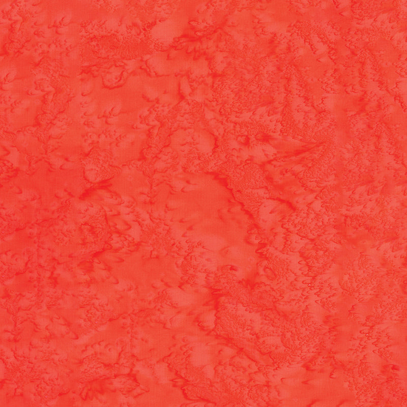 Expressions Hand-Dyes Batik Quilt Fabric - Papaya (Orange) - BT21000-237