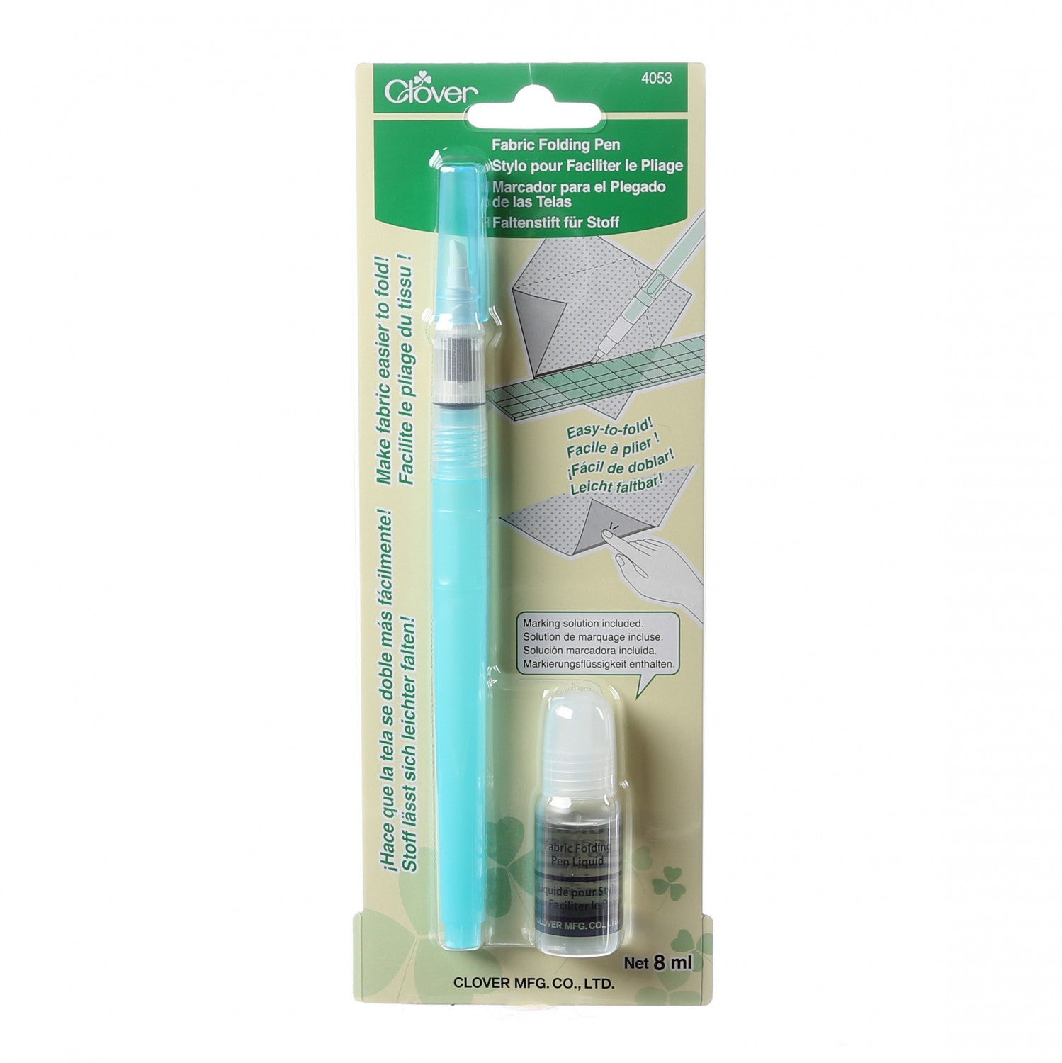 Fabric Folding Pen from Clover - 4053CV