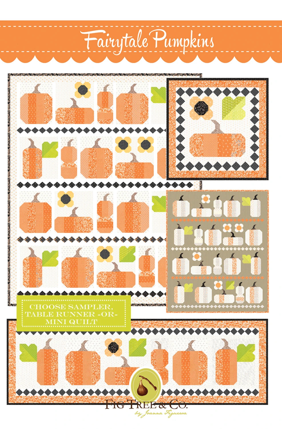 Fairytale Pumpkins from Fig Tree Quilts - FTQ1925