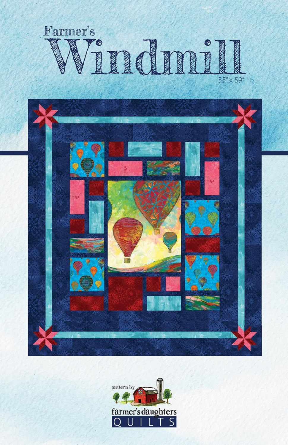 Farmer's Windmill Quilt Pattern - FDQ-WINDMILL – Cary Quilting Company