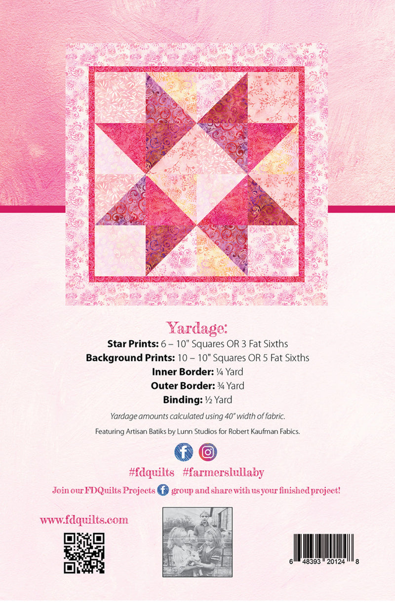 Farmer's Lullaby Quilt Pattern - FDQ-LULLABY