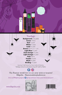 Farmer's Skinny Halloween Quilt Pattern - FDQ-HALLOWEEN