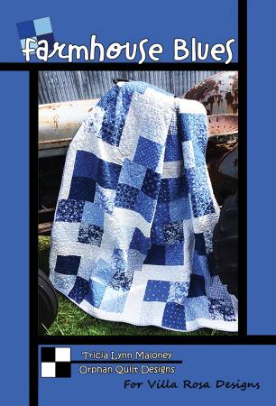 Farmhouse Blues Quilt Pattern by Villa Rosa Designs - VRDOQ083