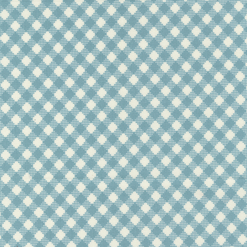 Farmstead: Bias Gingham in Mountain Stream Farmstead: Bias Gingham in Mountain Stream