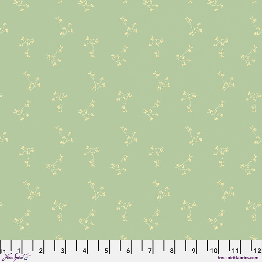 Field Study Quilt Fabric - Brooke in Calm (Green) - PWSK066.CALM