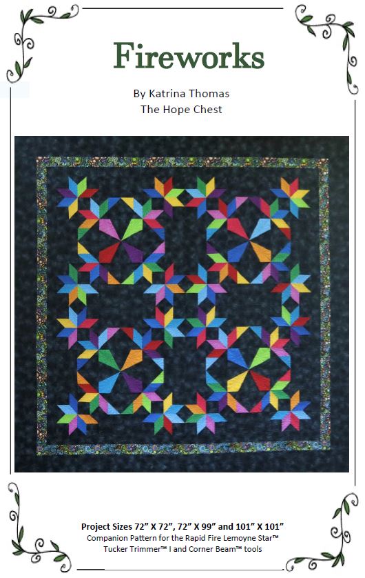 Fireworks Quilt Pattern - THC-029