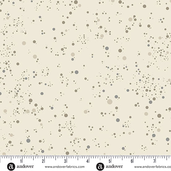 Fizz Quilt Fabric - Dots on Champagne Cream - A-1344-N