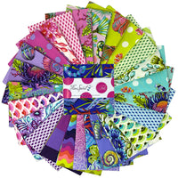 Floral Reef Quilt Fabric by Tula Pink - 5" Charm Pack - 42 pieces - FB6CPTP.FLORAL
