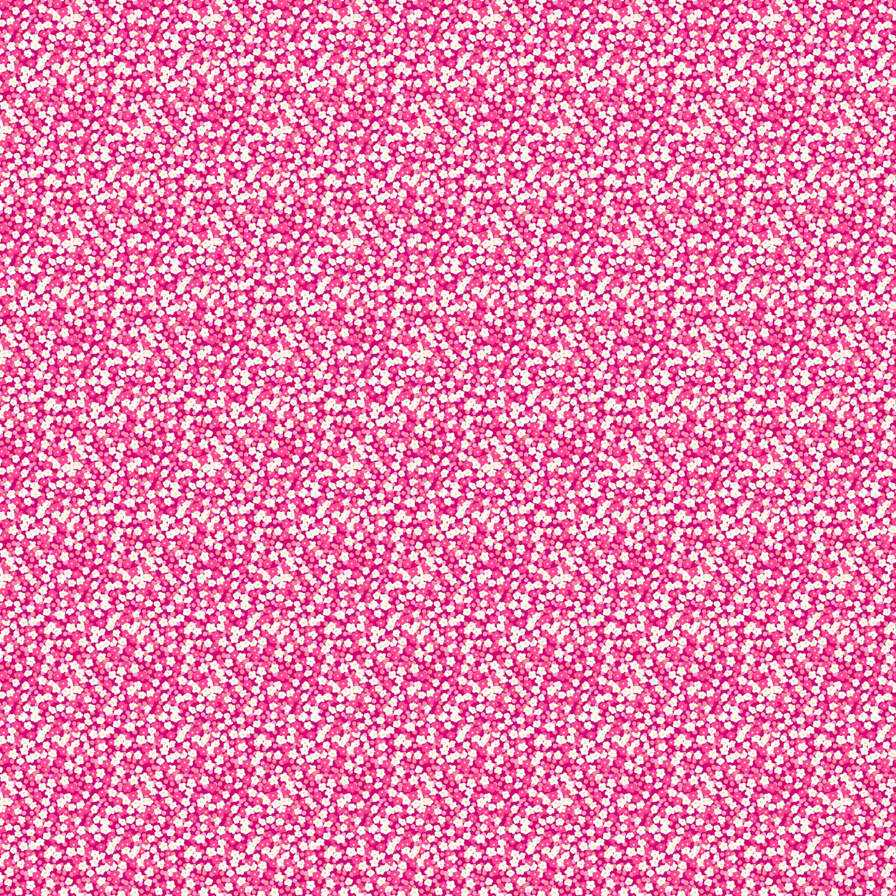 Florescence Quilt Fabric - Blossoms Ditsy Floral in Magenta - 90991-28