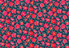 Florescence Quilt Fabric - Camellia in Navy - 91003M-49