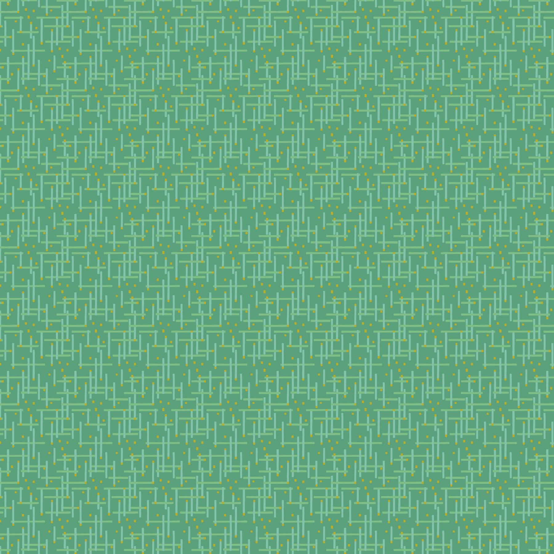 Florescence Quilt Fabric - Geo in Green - 90992M-76