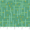 Florescence Quilt Fabric - Geo in Green - 90992M-76