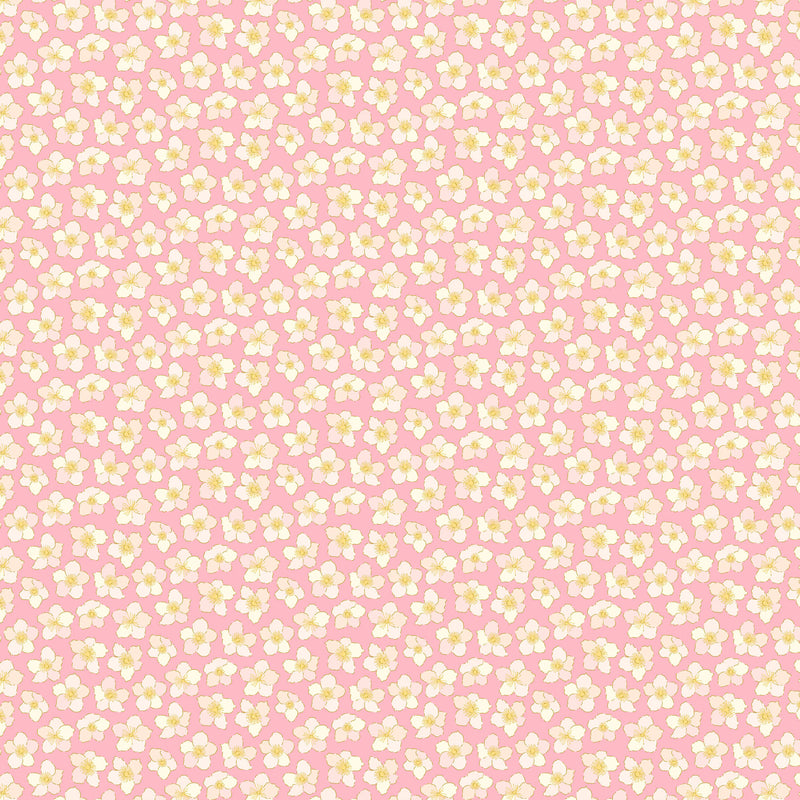 Florescence Quilt Fabric - Hellebores in Pink - 90990M-20