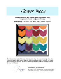 Flower Moon Quilt Kit - FMVPKIT