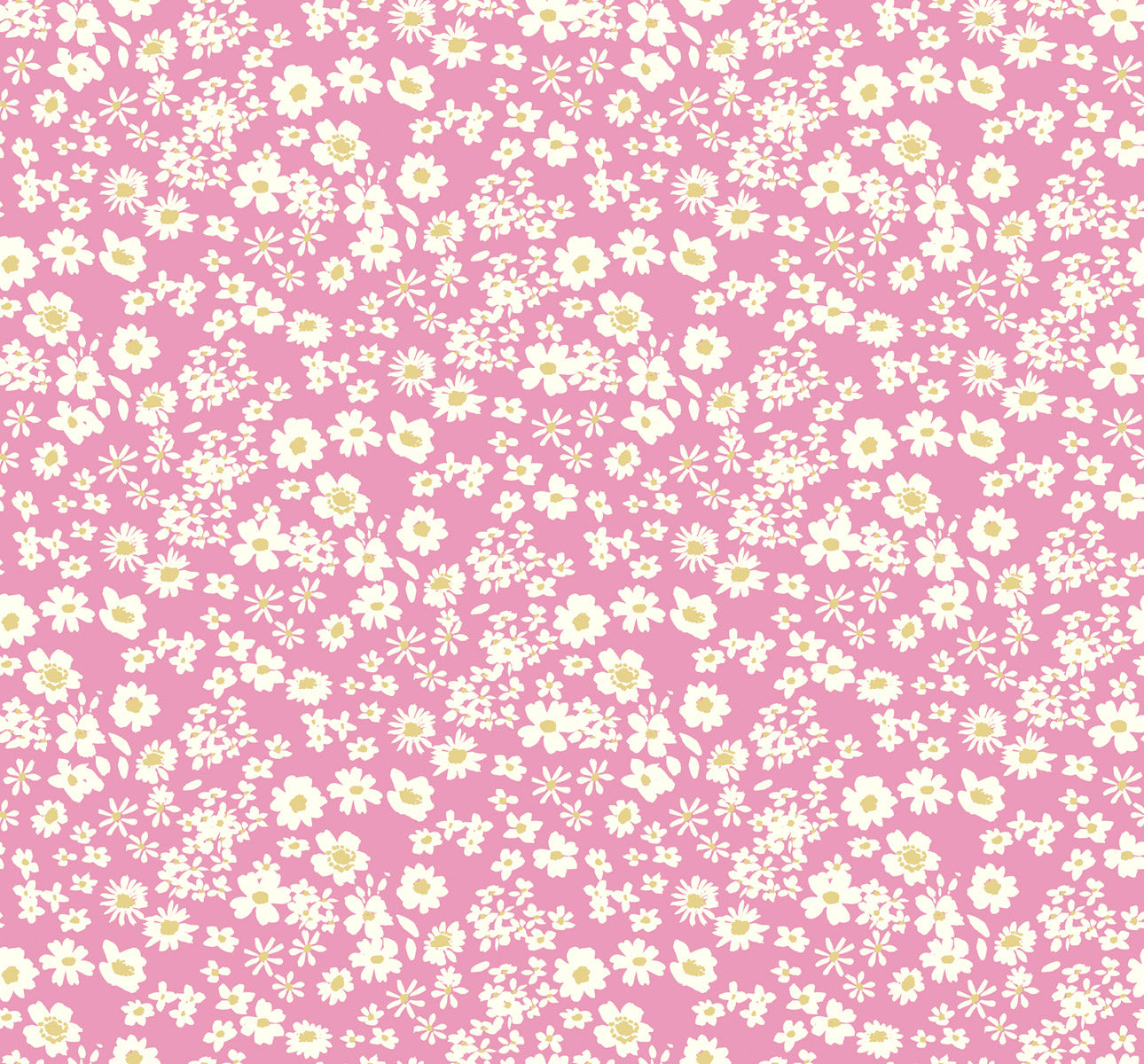 Flower Shop Ditsy Floral in Pink Flower Shop Ditsy Floral in Pink