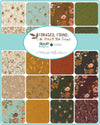 Foraged Found and Hand Me Down Quilt Fabric - Charm Pack - set of 42 5" squares - 45630PP