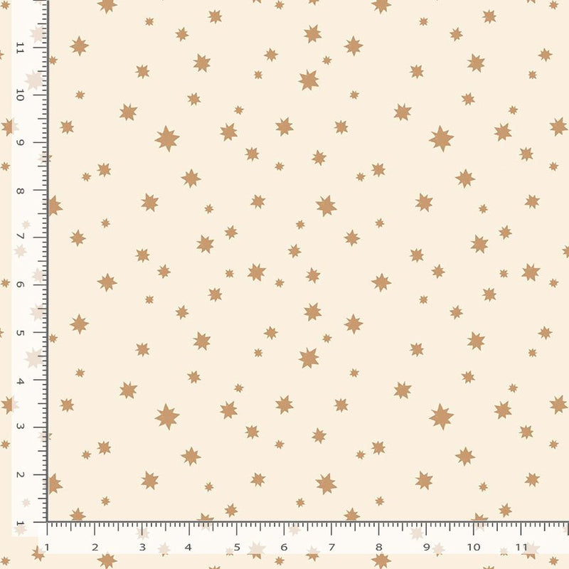 Forager Quilt Fabric - Stars in Cream - STELLA-DRR3033 CREAM