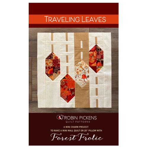 Forest Frolic Traveling Leaves Project Sheet by Robin Pickens - PS48740