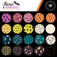 Freaky Familiars Quilt Fabric by Ruby Star Society - Charm Pack - set of 42 5" squares - RS5190PP