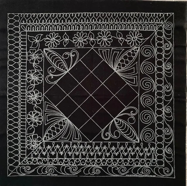 Free Motion Quilting Practice Panel 2