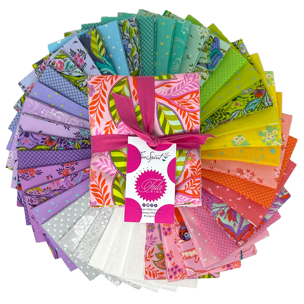 Full Moon Forest II Quilt Fabric by Tula Pink - 40 piece Fat Quarter Bundle (including True Colors 2025) - FB2FQTP.FULLMOON