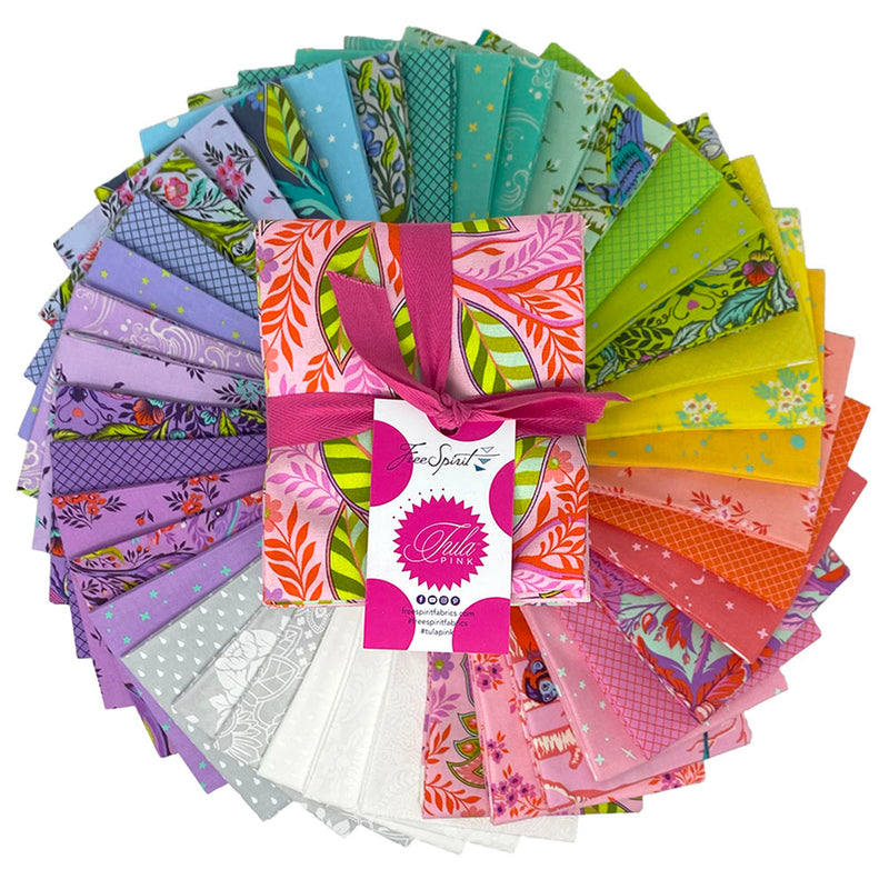 Full Moon Forest II Quilt Fabric by Tula Pink - 40 piece Fat Quarter Bundle (including True Colors 2025) - FB2FQTP.FULLMOON