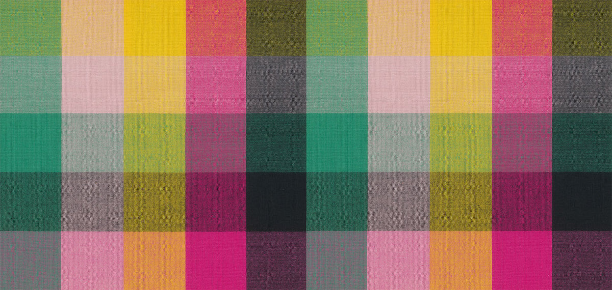Garden Variety Yarn Dyed Woven Quilt Fabric by Anna Maria Parry - Windowbox in Preppy Multi - WAMT102-23L